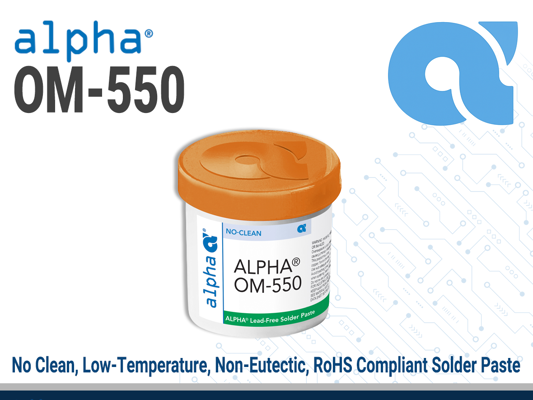ALPHA OM550 Solder Paste