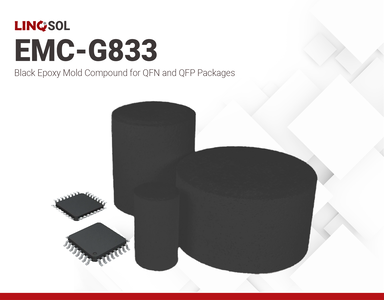 LINQSOL EMC-G833 | Black Epoxy Mold Compound