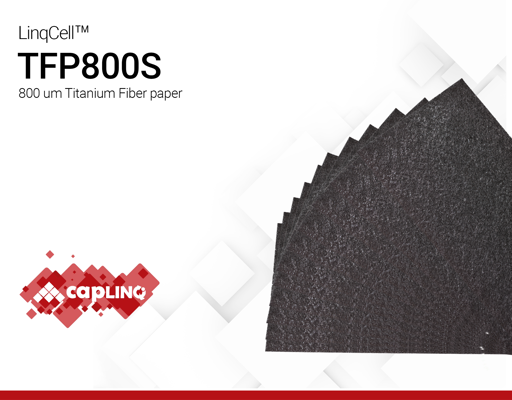 LINQCELL TFP800S | 800um Titanium Fiber Paper